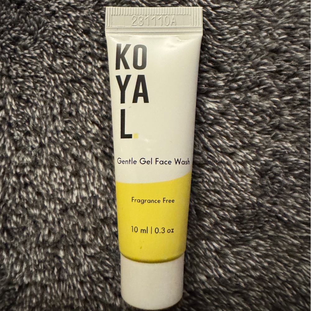 gentle gel face wash
